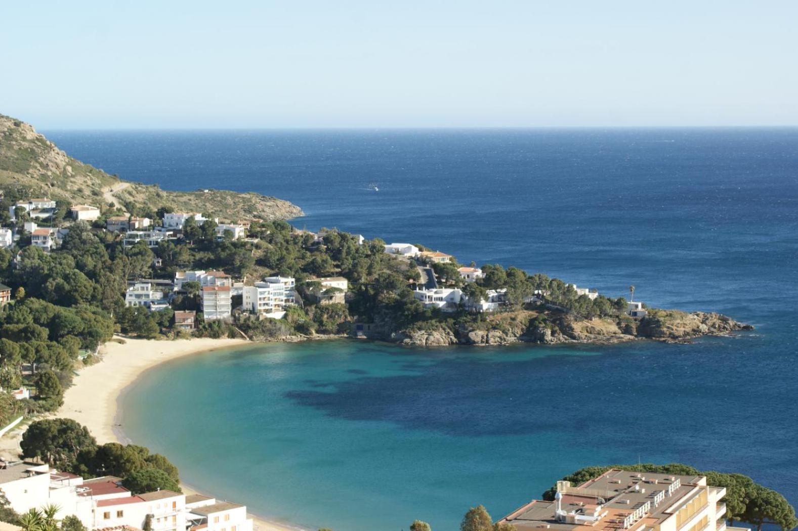 Apartamento Bonito piso en Roses con piscina y parking Exterior foto